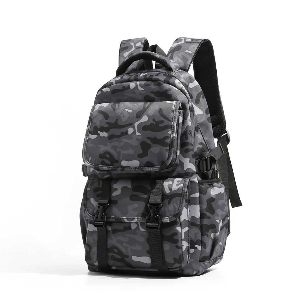 Schooltas nieuwe trendy studentenrugzak, stijlvolle en unieke jongensrugzak, minimalistische rugzak met grote capaciteit voor studenten