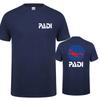 Potápěč Padi Tričko Unisex Ležérní Bavlněné Krátký Rukáv Vrcholy Lh373