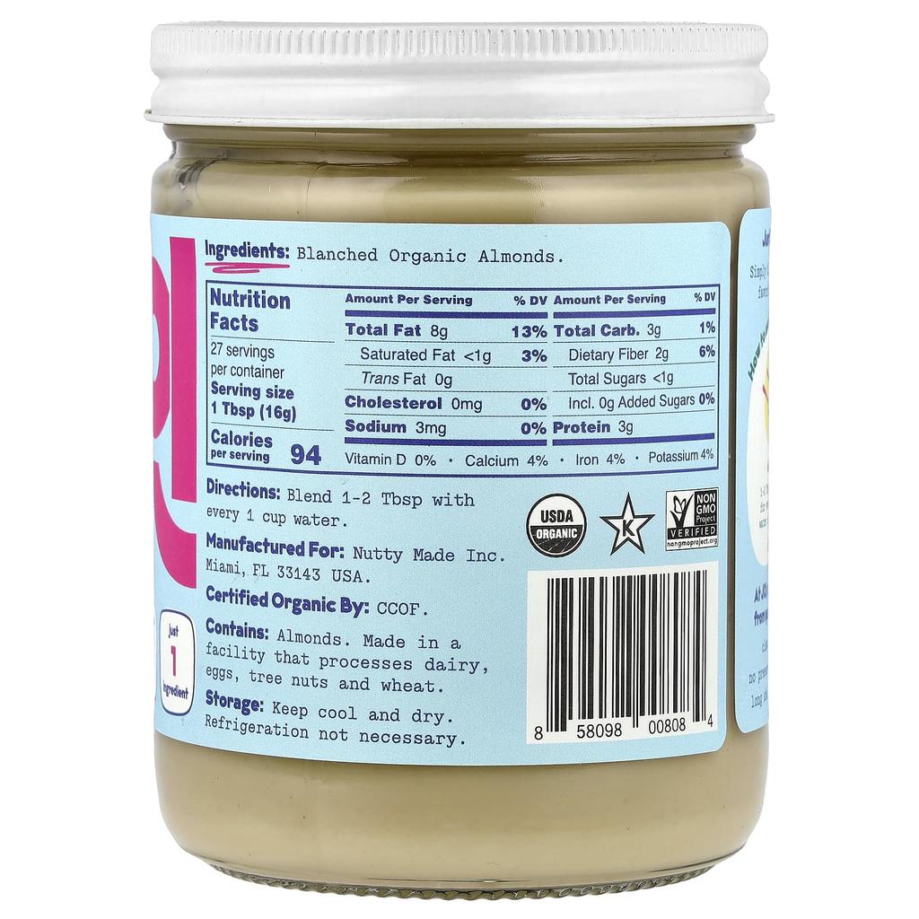 JOI Organic Almond Milk Concentrate, 425g (15oz)