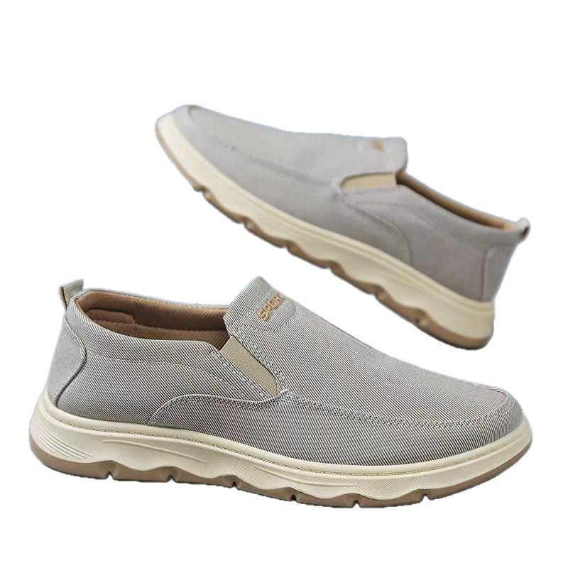 New men's shoes autumn breathable new casual lazy cloth shoes canvas shoes men's