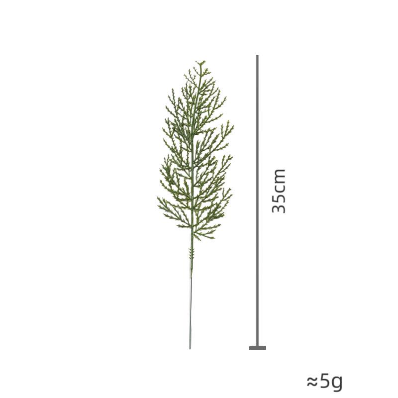 Cross-border Holiday Pine Needle Branches with Red and Green Berries for DIY Christmas Ornaments