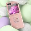 Protective Case - BOOLING - for Samsung Galaxy Z Flip 7 FE - Hard - Anti-Scratch - Pink