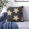 Retro Star square Jacquard Pillow Cover for Sofa Office Waist Cushion Cover Home Decorative Pillowcase