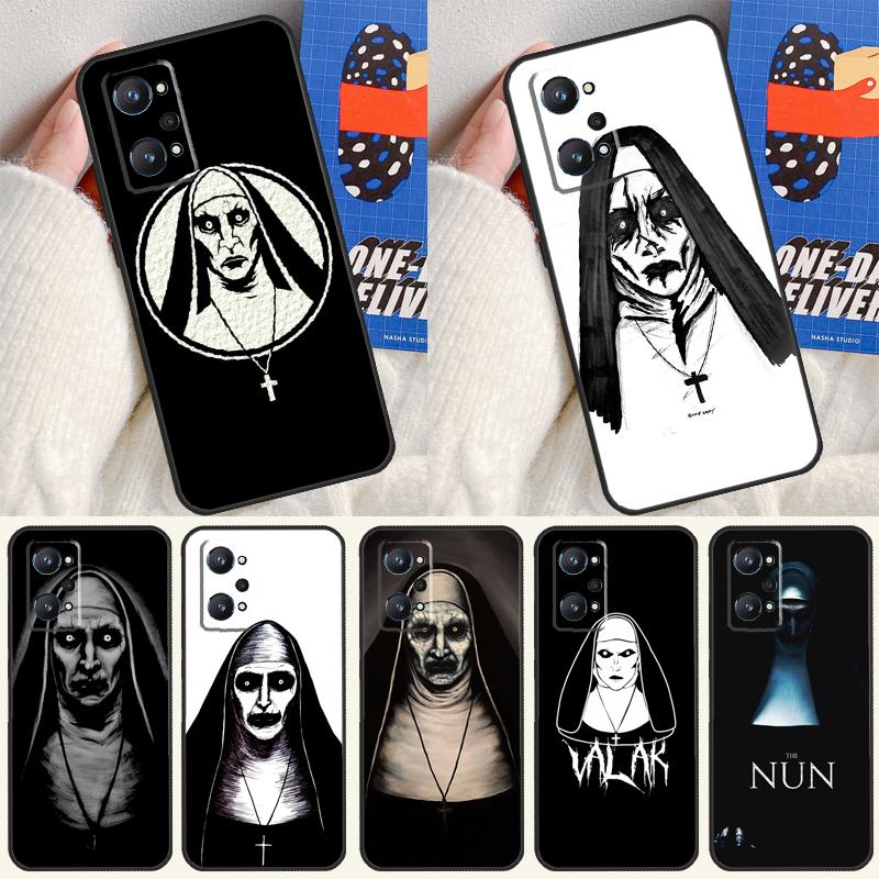 The Nun Valak Horror For Realme 14 13 12 10 11 Pro Plus GT 6 6T 5 GT7 Pro C55 C51 C21Y C25S C67 C75 C53 C61 Case