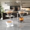 Portable Aluminum Alloy Coffee Drip Stand Universal Fit Espresso Machine Hand Pour-over Maker Accessories For Camping Travel