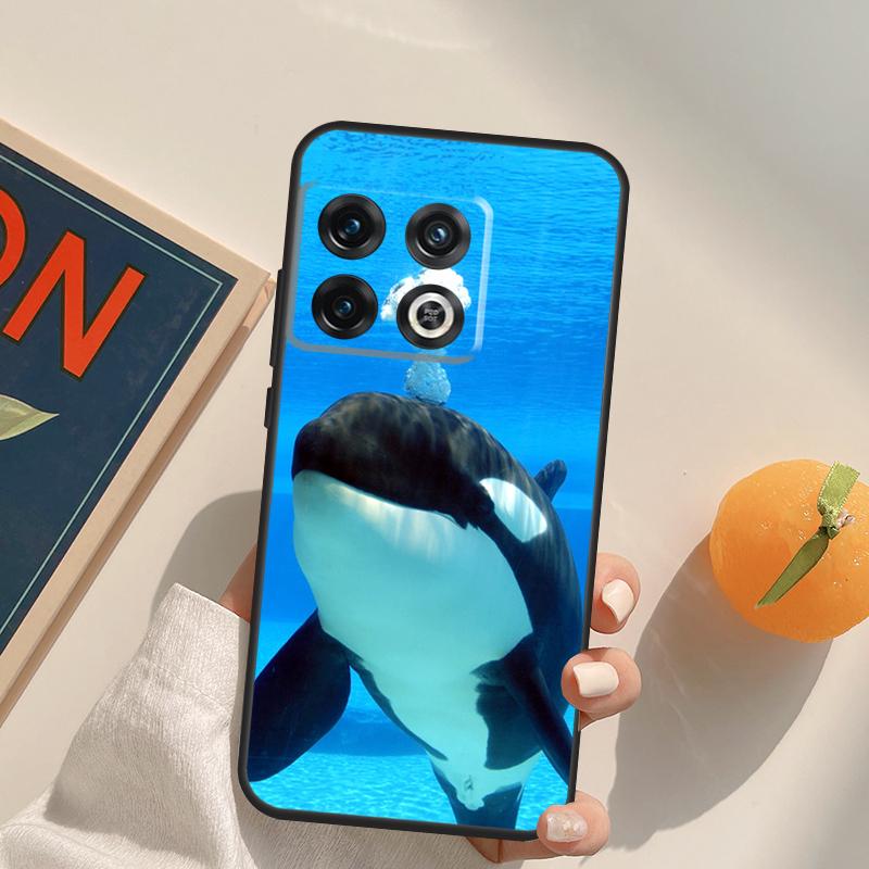 Killer Whale Orca Case For OnePlus 13T 10T 10R 12R 13R 15 13 12 11 10 9 Pro Nord CE 5 2 3 4 Lite N20 N30 Cover