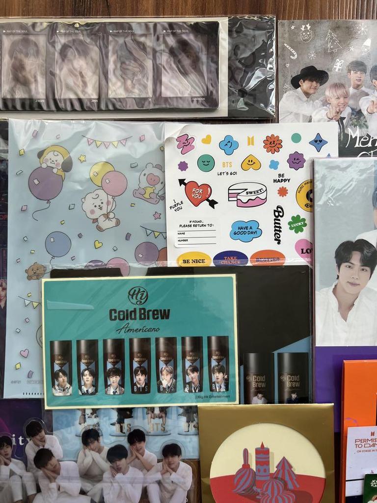 [USED] BTS trading cards bulk sale