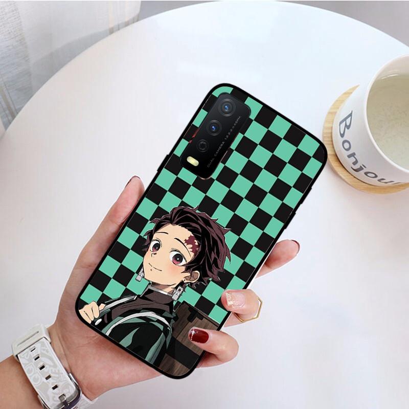 Capa de Celular Demon Slayer Kimetsu Kamado Para VIVO Y31 Y21 Y70 Y21S Y20 Y72 1907 Y12 Y11S Y53S Y33S Y55 Y76 Y51 Y15S Y01