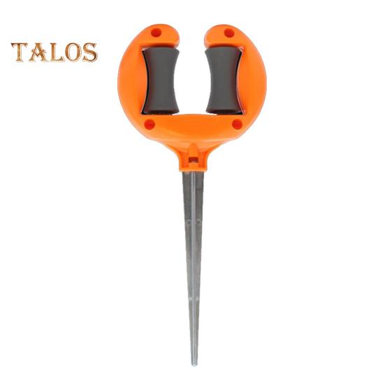 

Направляющая для шланга, садовый держатель для шланга с роликами, вставная направляющая для шланга, удерживает шланг вне цветочных клумб, защищает растения для точного полива 1pc оранжевый