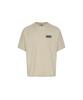 ALL EYES DOWN Pigment Basic Logo T-Shirt (Sand)