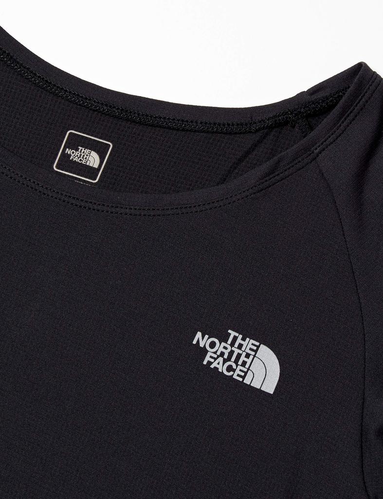 The North Face Short Sleeve Dry Crew Size M Women's Jacket, Moisture-Wicking, Quick-Drying, Lightweight, Black,