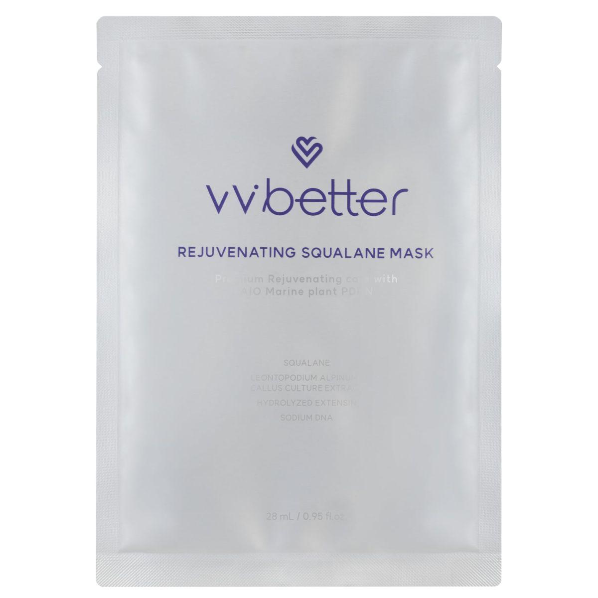 

vvbetter REJUVENATING SQUALANE MASK 28 ml - Odżywcza maska w płachcie