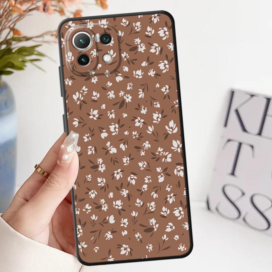 

Красивый Цветочный Фрагмент Funda Чехол для Телефона для Xiaomi Mi 12X 12 14 11 13 Lite 12T Pro 11T 10T Xiaomi 11T