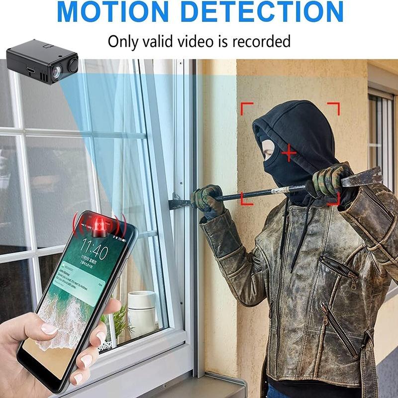 4K HD Wireless Security Camera WiFi Remote Motion Detection Cam for Baby Pet Home Daily Monitoring