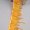 10Meters Hackle Feather Trim Rooster Neck Feather Ribbon Pheasant Feathers Fringe for Crafts Accessories Sewing Decoration