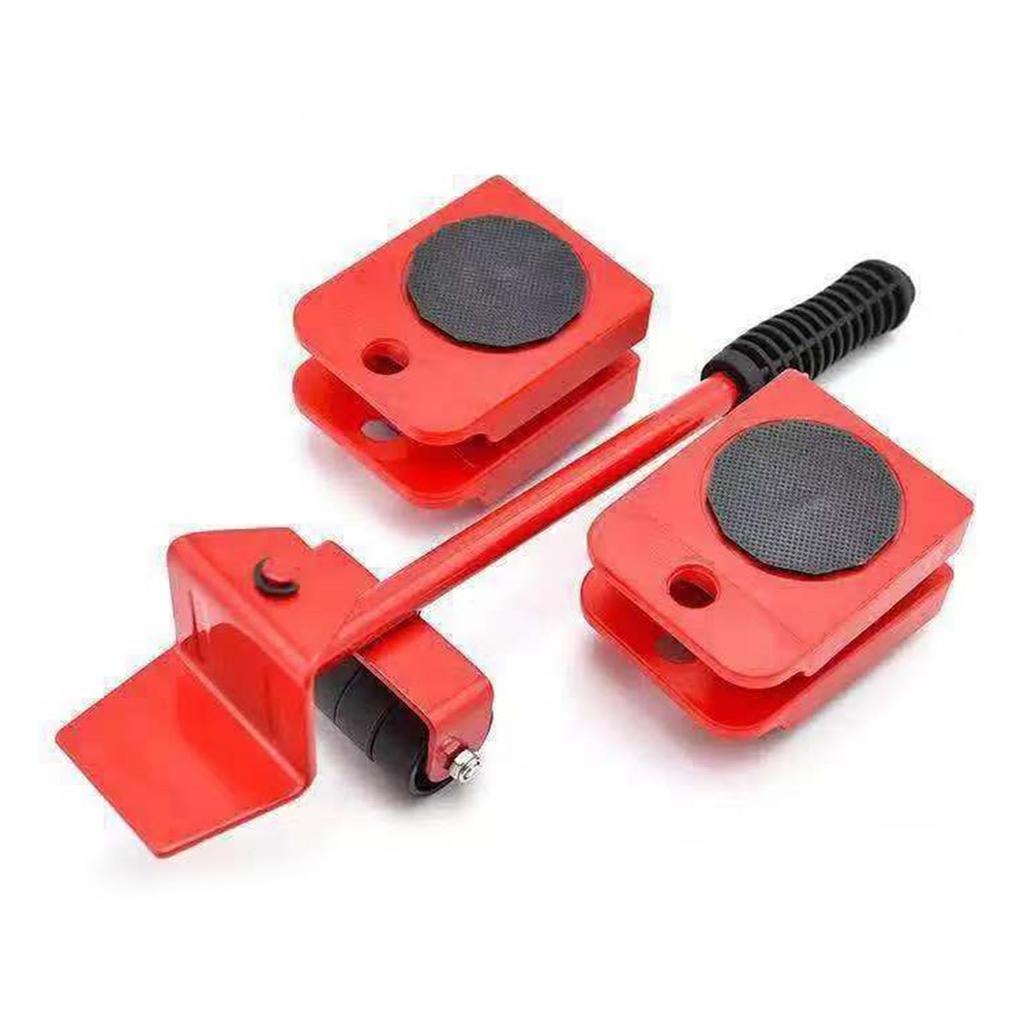 Furniture Lifter Easy Moving-Sliders 5Pack-Mover Tool Set for Refrigerator Adjustable-Height -Maximum Load Weight 200kg