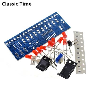 Smart Electronics Kits NE555+CD4017 Licht, Wasser, fließendes Licht, LED-Modul, DIY-Kit. Lernen Sie elektronische Prinzipien, Kinderlabor