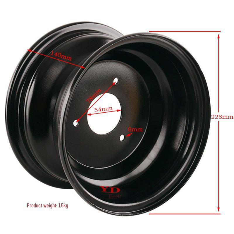 ATV Go-Kart, Off-Road 4-Wheeler with 19x7-8 Inch Thickened Vacuum Diamond Tread Tires