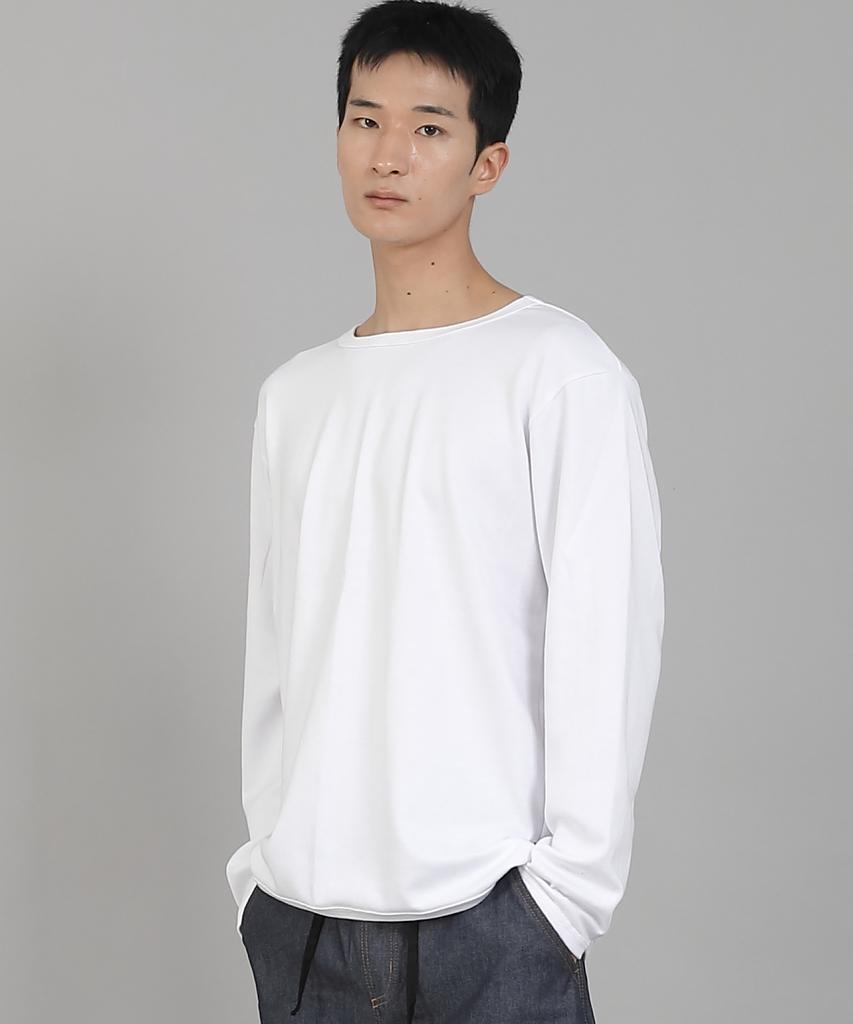 Seinteukeulu Plain R-Neck Sweatshirt Rrs-873 White
