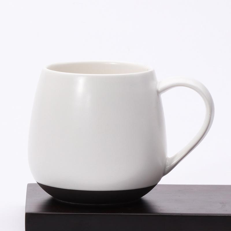 Cană ceramică simplă cu burtă mare, capacitate mare, ceașcă de apă pentru birou, cană pentru cafea, lapte, cadou pentru eveniment