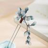 U Shape Peony Hairpin For Women Vintage Chinese Style Flower Hair Stick Handmade Metal Jewelry Hair Accessory Hanfu Hair Comb