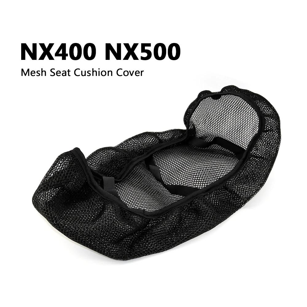 For NX400 NX500 Motorcycle Seat Cushion Cover Breathable Heat Insulation Seat Bucket Pad Seat Heat Shield 2024- NX 400 500