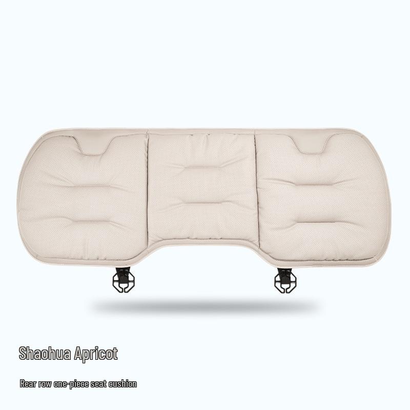Nappa Leather Cooling Car Seat Cushion – Customizable, Non-Slip, Breathable, High-End, Four-Season Ventilation