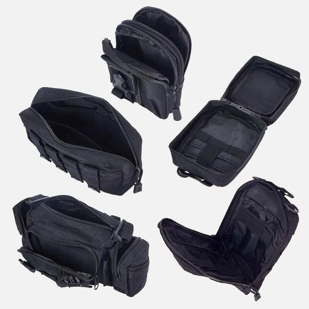 Taktischer Hänge-Aufbewahrungs-Organizer für den Rücksitz, 6-in-1 Multifunktion, 600D, 55x37cm