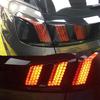 1Pcs Car Honeycomb Stickers For Car Front Rear Light Black Tint Film Cuttable Stickers Car Accessories
