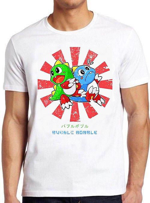 Bubble Bobble Funny Gaming 80s Gamer Nerd Game Cool Gift Tee T Shirt M777 XL