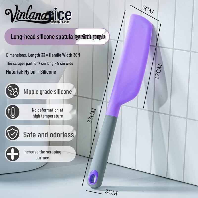 Qiwei Food-Grade Silicone Baking Spatula