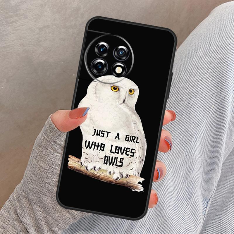 

Cute Owls Cover For OnePlus 13R 13 12 12R 11 10 Pro 8T 10T OnePlus Nord 4 CE 2 3 Lite N10 N20 N30 Case OnePlus 8Pro