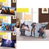 Pillow Around Case Animation Games Rectangular Cover Pillowcase