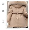 Women's Mid-Length Korean Style Parka - Trendy, Loose-Fit, Plus Size, Cotton-Padded Winter Jacket