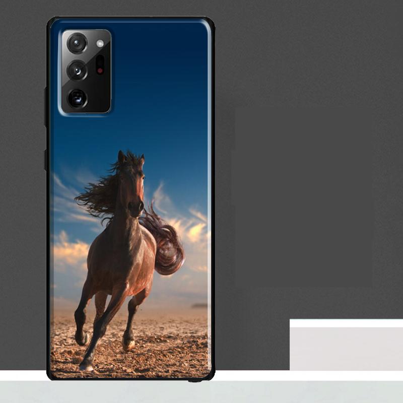 Beautiful Horse Case For Samsung Galaxy S25 Ultra S21 S22 S23 S24 Ultra S9 S10 S20 Plus S25 FE Phone Cover