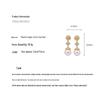 18k Gold-Plated Silver Needle Zircon Flower Pearl Stud Earrings - Vintage Elegant Light Luxury Ear Ornaments