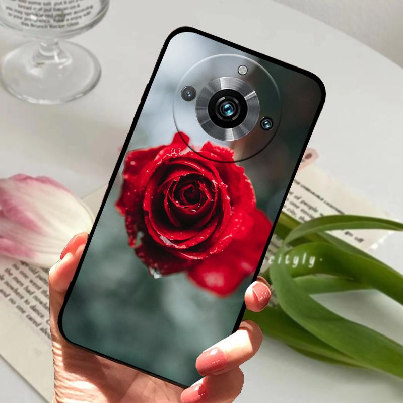 Pro pouzdro Realme 11 Pro Plus Silikonové nárazuvzdorné měkké TPU kryt telefonu Pro Realme 11 11Pro+ 5G Funda Realme11 Pro Capa Kreslený