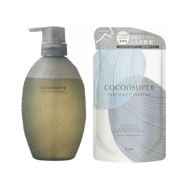 Kracie Coconsuper Шампунь для внутреннего комфорта Чистая кожа головы 320ml Refill