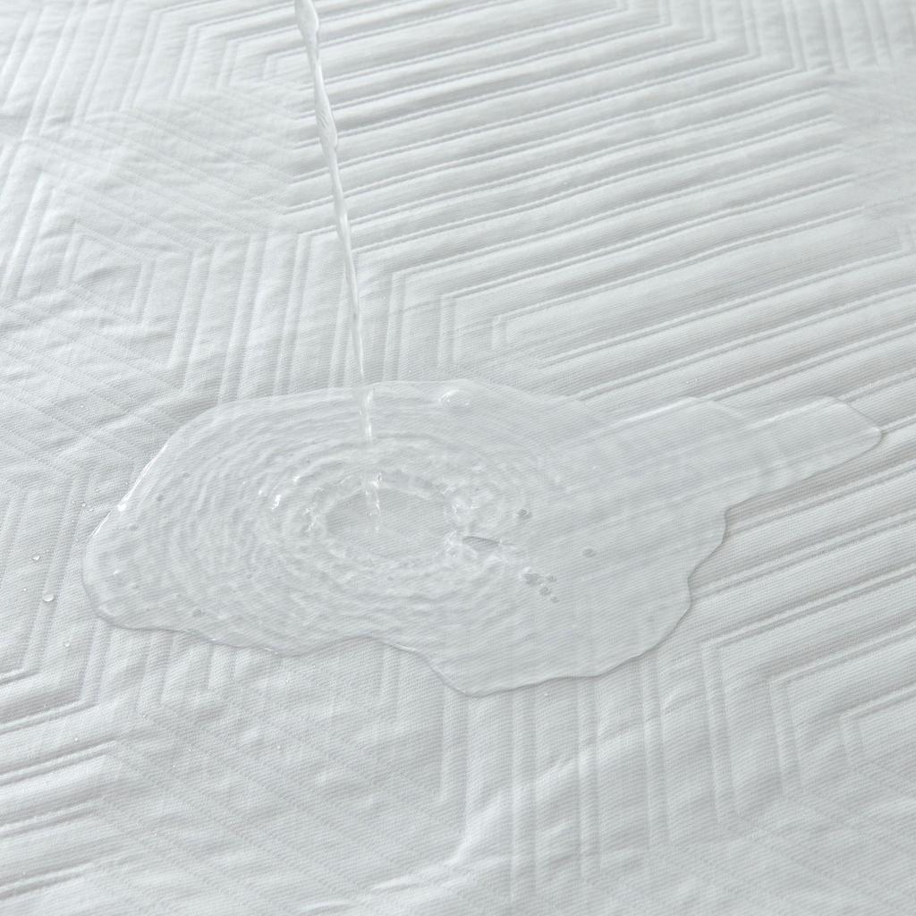 Waterproof Quilted Incontinence Mattress Cover with Anti-Mite Protection
