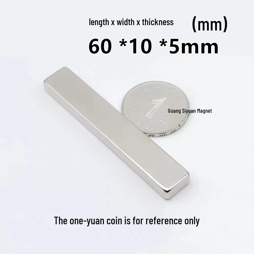 N52 Super Strong Neodymium Iron Boron Magnet, Rectangular 25x30x100mm, Permanent Magnetic Steel Sheet.
