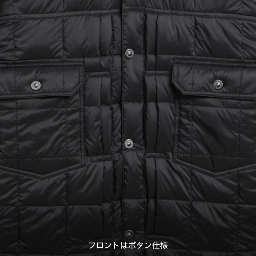 Taion Down Jacket Black Men's 109GJ,