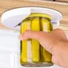 Round Can Opener Multifunction Non-Slip Labor Saving Self-Adhesive Jar Opening Kitchen Cabinet Under Lid Remover Accessories