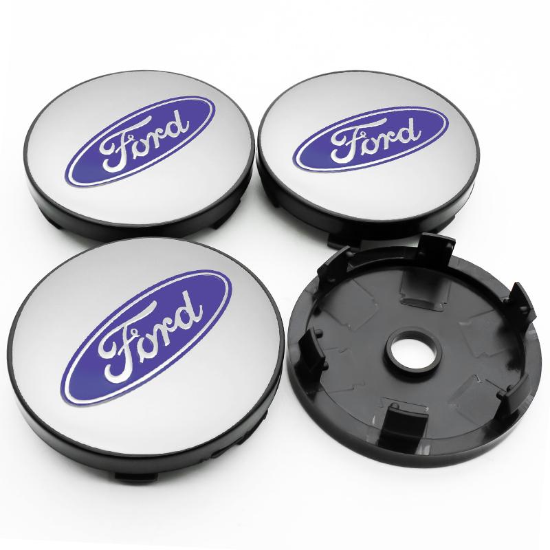 

4Pcs 56mm 60mm 54mm Car Wheel Center Hub Cap Rim Cover Stickers For Ford Focus Mondeo Edge Ecosport Ranger Fiesta Fusion Kuga