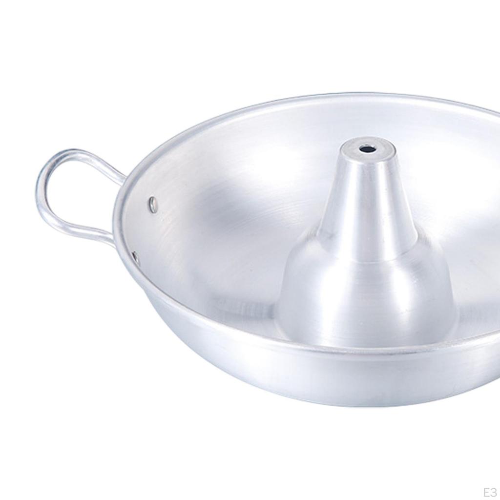 Shabu Pot Cooking Multipurpose Traditional Cookware Stockpot for Camping Kitchen Barbecue