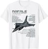 Tricou Bărbați Rafale Jet Fighter Avioane Militare Franceze Mânecă Scurtă Casual Bumbac Gât Rotund Tricouri de Vară