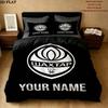Custom Fc Shakhtar Donetsk Bedding Quilt Set Quilt Cover Pillowcase Home Decoration Birthday Gift (1 * duvet cover + 2 * pillowcase, without core)