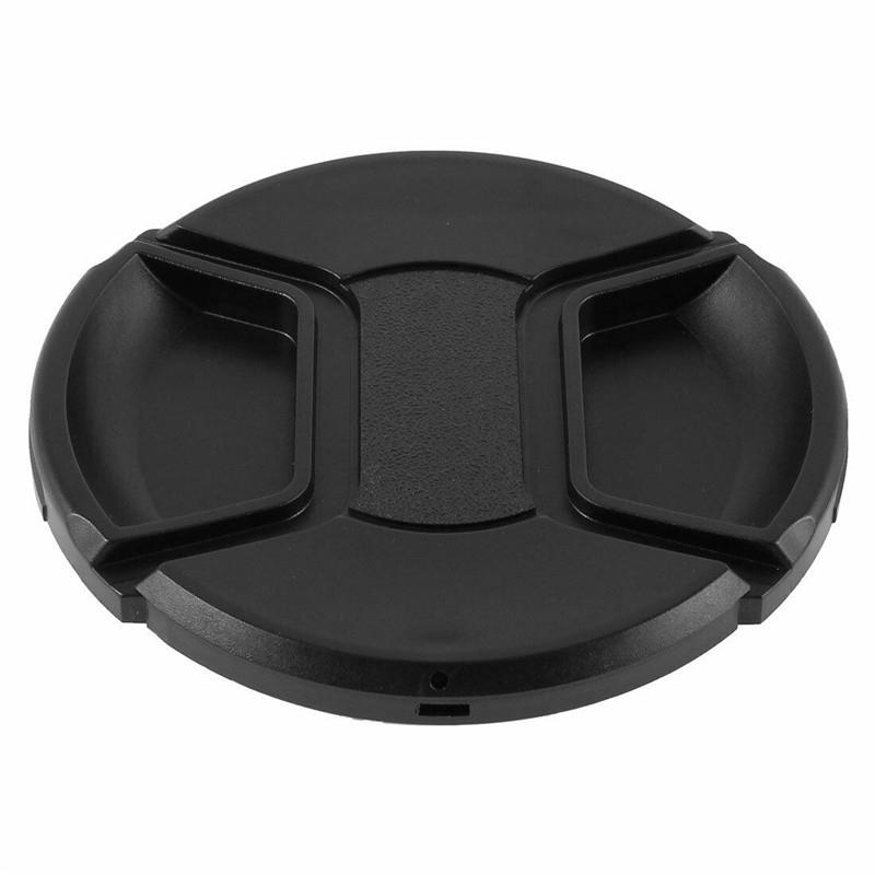 Cover Nikon Sony Front Lens Cap Center Pinch Snap On Practical