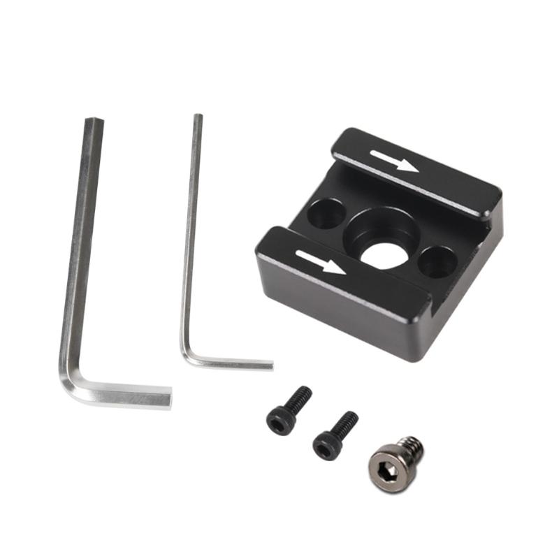 Cold Shoe Mount Adapter 1/4inch Screw Mounting Hole For Digital DSLR Camera Rig/Cage/Cheese Plate/ Video/Flash Light