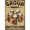 Vintage Metal Tin Sign Plaque for Garage Bar Wall Decor