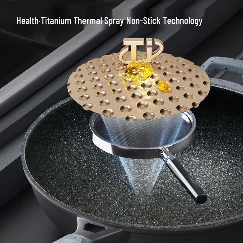ASD 32cm Magic Stone Non-stick Wok